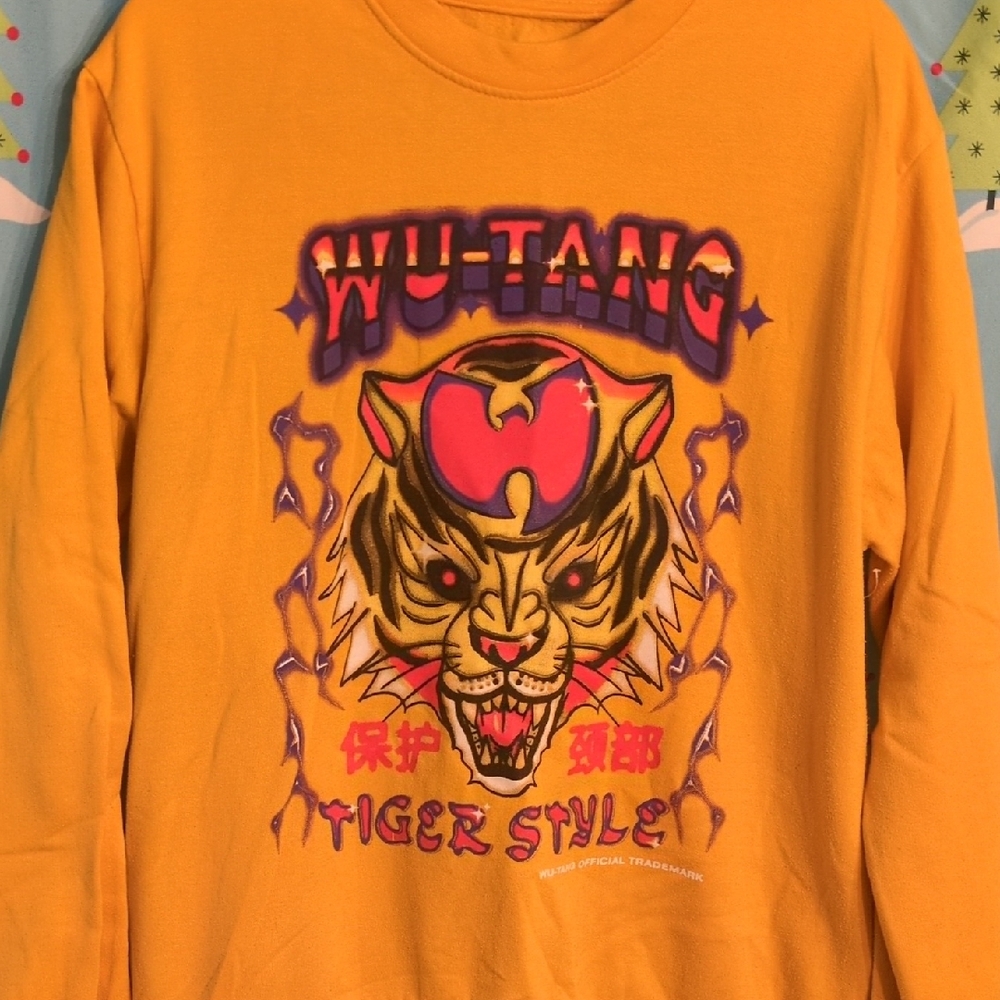 Wu-Tang Clan Orange Sweatshirt